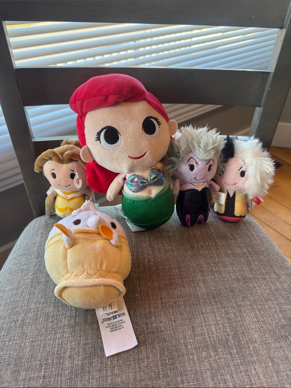 Disney Itty Bittys Funko Lot Belle Ursula Ariel